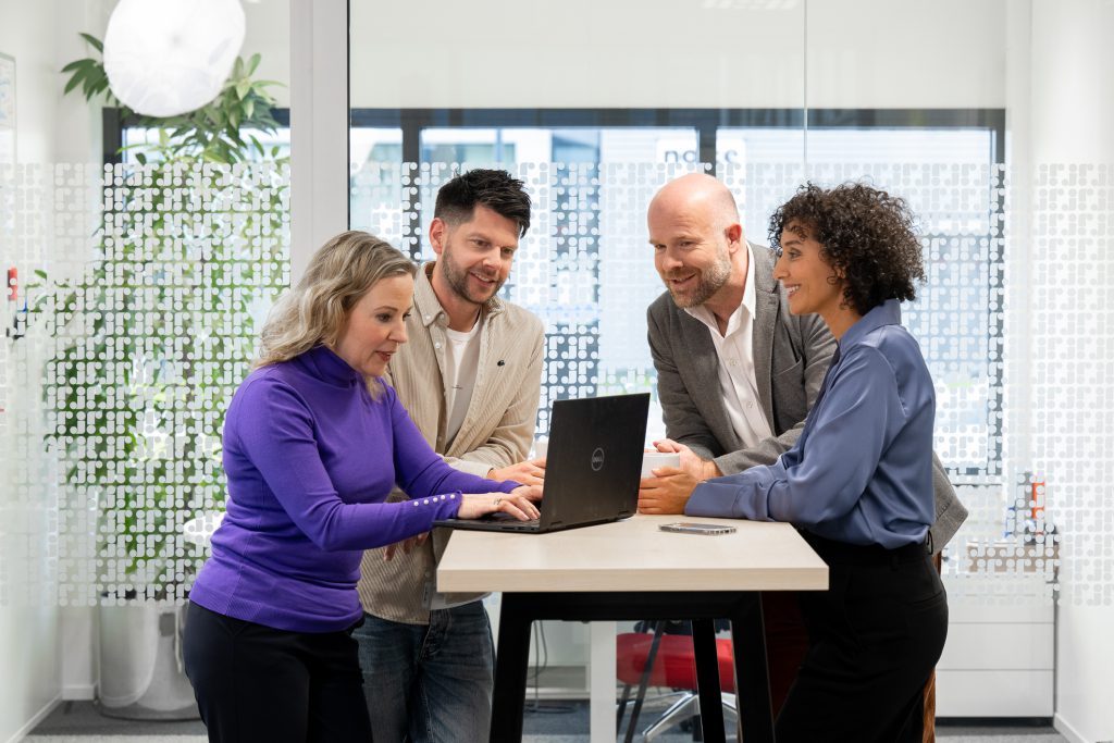 Collega's in overleg